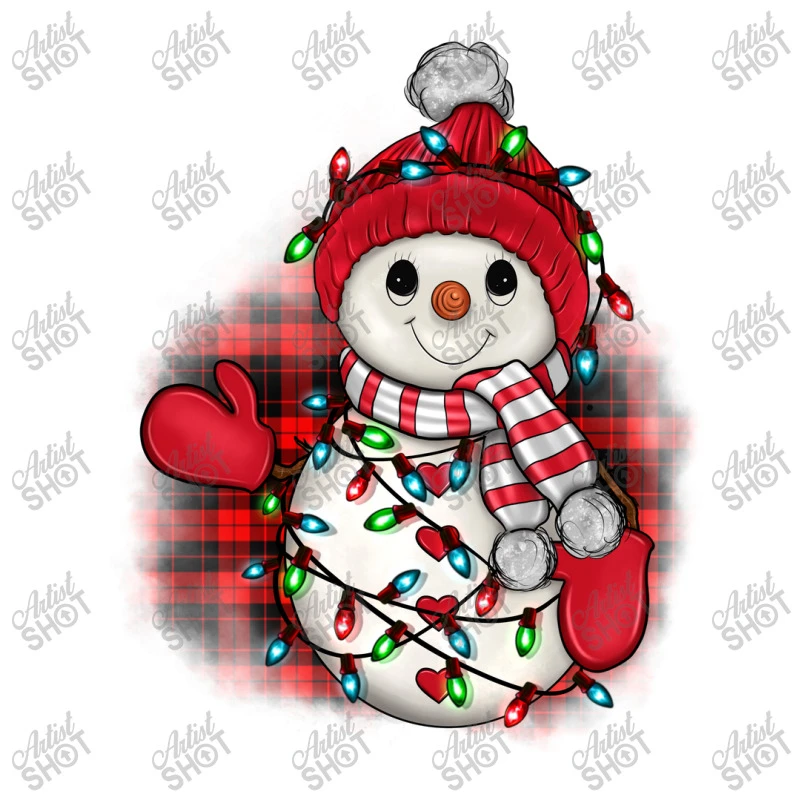 Christmas Snowman Lights Stainless Steel Water Bottle 3 Christmas Snowman Lights Stainless Steel Water Bottle - Image 3