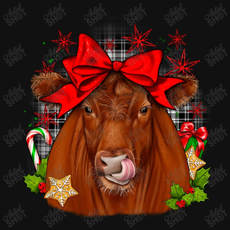 Christmas Red Angus Adjustable Strap Totes 3 Christmas Red Angus Adjustable Strap Totes - Image 3