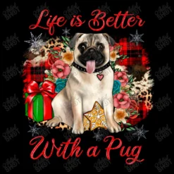 Christmas Life Is Better With A Pug Adjustable Cap -House Garden Shop d.2297803147.23348825.s3.1 000000 YXJ0aXN0c2hvdA 800x800 1