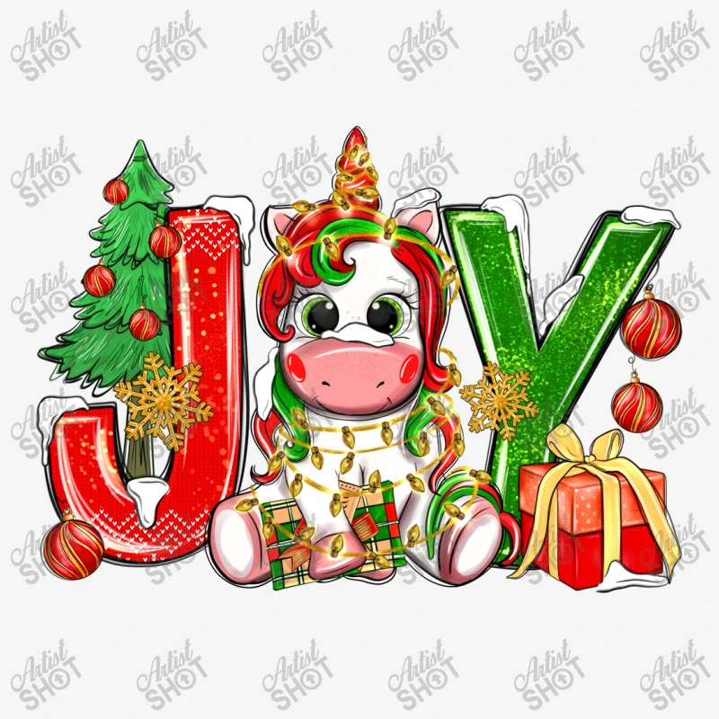 Joy Christmas Unicorn Weekender Totes 3 Joy Christmas Unicorn Weekender Totes - Image 3