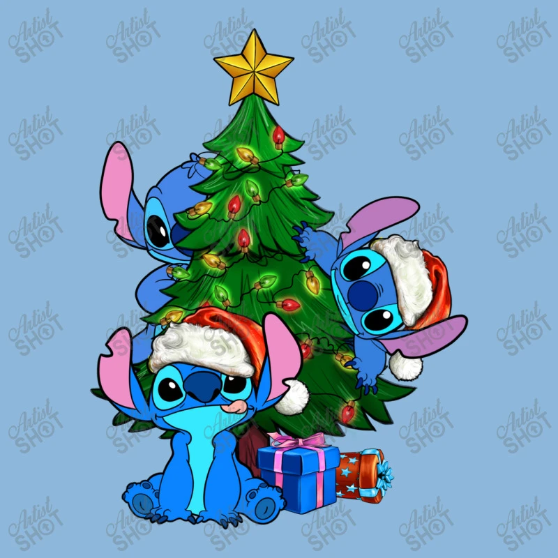 Stitch Christmas Tree Adjustable Cap 3 Stitch Christmas Tree Adjustable Cap - Image 3