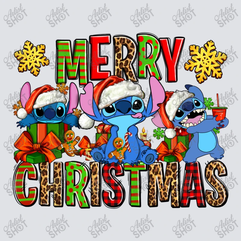 Merry Christmas Stitch Bucket Hat 2 Merry Christmas Stitch Bucket Hat - Image 2