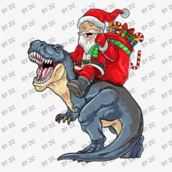 Christmas Dinosaur Santa Riding T Rex Merry Xmas B Adjustable Cap -House Garden Shop d.2526173567.25065800.s3.1 f5f5f5 Wml6 800x800 1