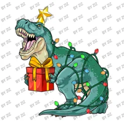 Christmas Dinosaur Tree Rex Cute Boys Kids Trex Xm Stainless Steel Water Bottle -House Garden Shop d.2526173756.25065799.s3.1 ffffff Wml6 800x800 1