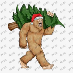 Bigfoot Santa Christmas Tree Xmas Sasquatch Boys K Throw Pillow -House Garden Shop d.2526186811.25069007.s3.1 f5f5f5 Wml6 800x800 1