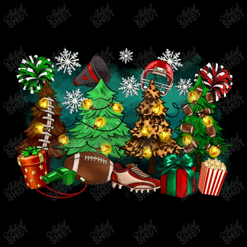 Christmas Trees With Football Adjustable Cap 3 Christmas Trees With Football Adjustable Cap - Image 3