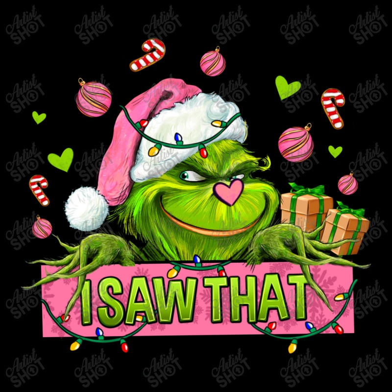 Christmas Characters I+saw+that+ Adjustable Cap 3 Christmas Characters I+saw+that+ Adjustable Cap - Image 3