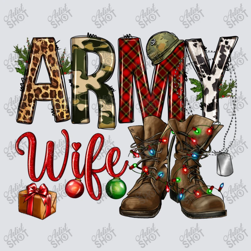 Christmas Army Wife Bucket Hat 2 Christmas Army Wife Bucket Hat - Image 2