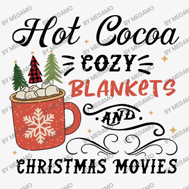 Hot Cocoa Cozy Blankets And Christmas Throw Pillow 3 Hot Cocoa Cozy Blankets And Christmas Throw Pillow - Image 3