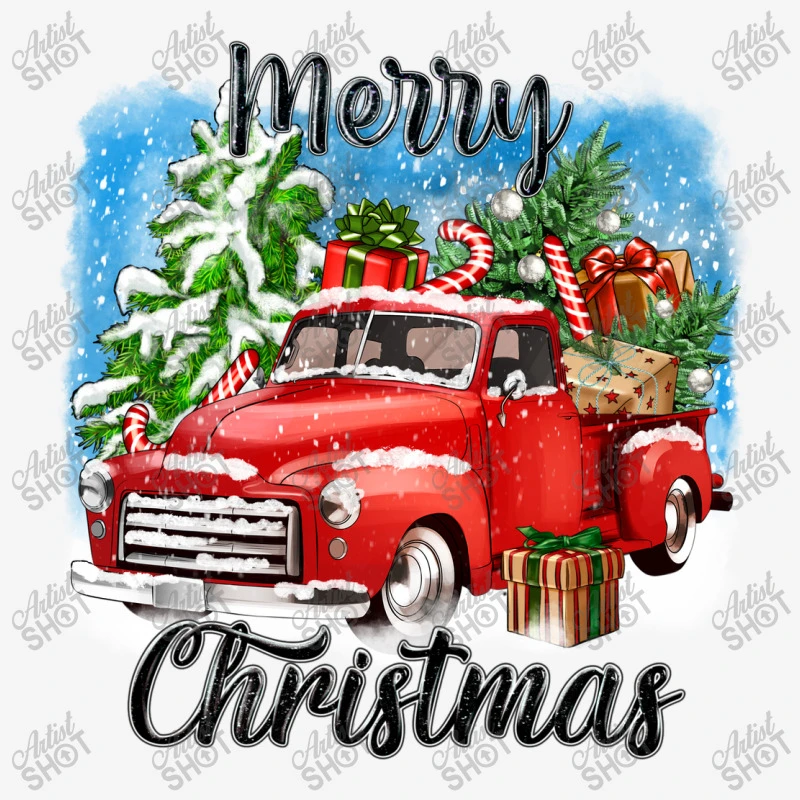 Merry Christmas Truck Tote Bags 3 Merry Christmas Truck Tote Bags - Image 3