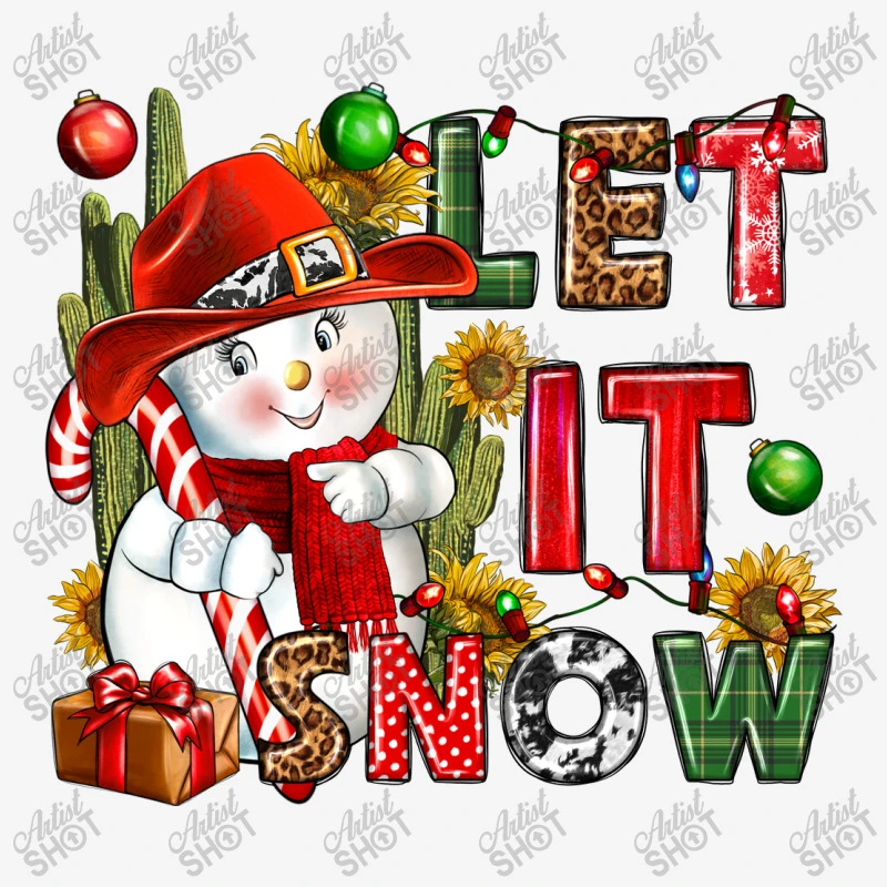 Let It Snow Christmas Adjustable Cap 3 Let It Snow Christmas Adjustable Cap - Image 3