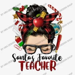 Messy Bun Christmas Teacher Weekender Totes -House Garden Shop d.2526572835.25093566.s3.1 f5f5f5 SFJBIERlc2lnbiBTaG9w 800x800 1