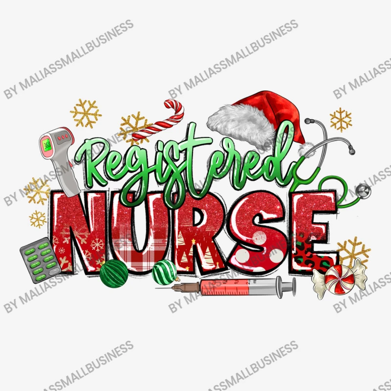 Registered Nurse Christmas Adjustable Cap 3 Registered Nurse Christmas Adjustable Cap - Image 3