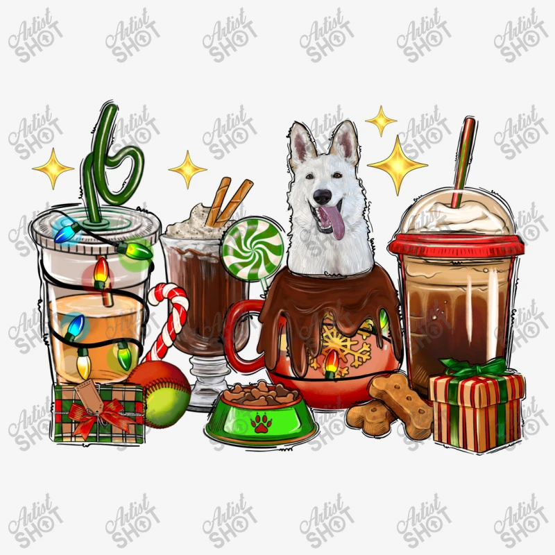 Christmas Coffee Cups With White Shepherd Adjustable Cap 3 Christmas Coffee Cups With White Shepherd Adjustable Cap - Image 3