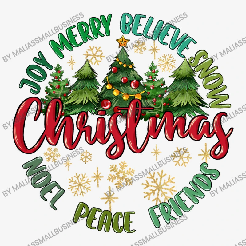 Christmas Vibes Fanny Pack 2 Christmas Vibes Fanny Pack - Image 2