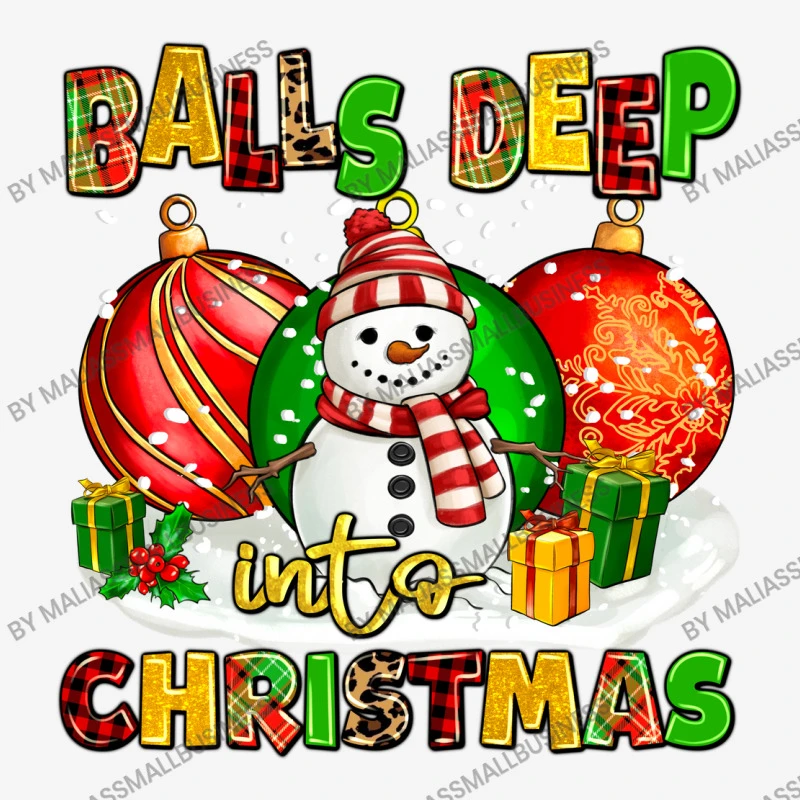 Balls Deep Into Christmas Tote Bags 3 Balls Deep Into Christmas Tote Bags - Image 3
