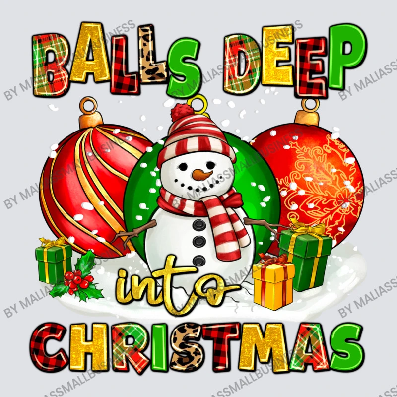 Balls Deep Into Christmas Bucket Hat 2 Balls Deep Into Christmas Bucket Hat - Image 2