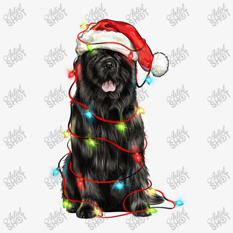 Christmas Newfoundland Dog Adjustable Strap Totes 3 Christmas Newfoundland Dog Adjustable Strap Totes - Image 3