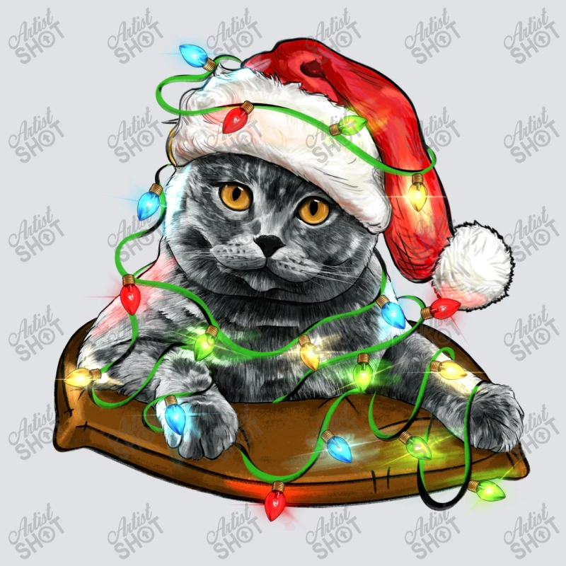Christmas Scottish Fold Cat Bucket Hat 2 Christmas Scottish Fold Cat Bucket Hat - Image 2