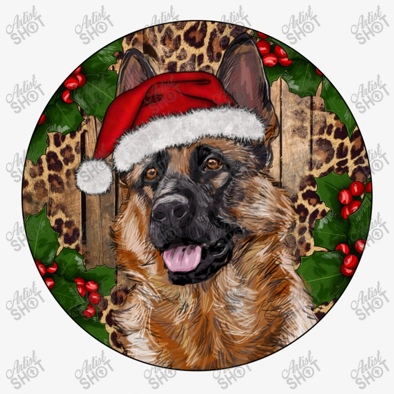 German Shepherd Christmas Adjustable Cap 3 German Shepherd Christmas Adjustable Cap - Image 3