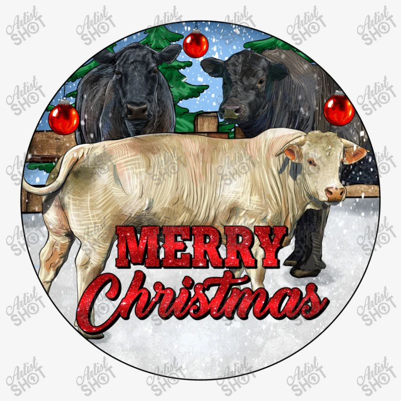Merry Christmas Charolais Bull Fanny Pack 2 Merry Christmas Charolais Bull Fanny Pack - Image 2