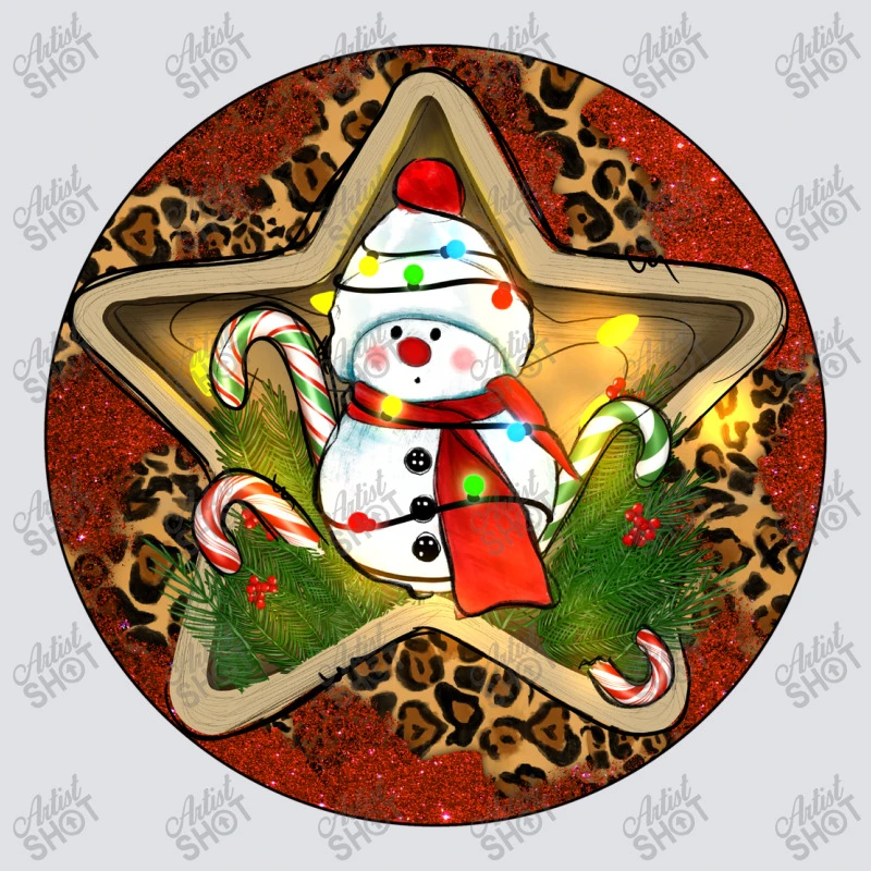 Snowman Christmas Bucket Hat 2 Snowman Christmas Bucket Hat - Image 2