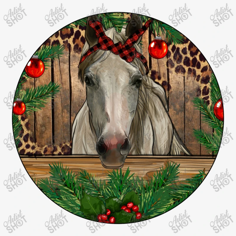 Christmas Horse Throw Pillow 3 Christmas Horse Throw Pillow - Image 3