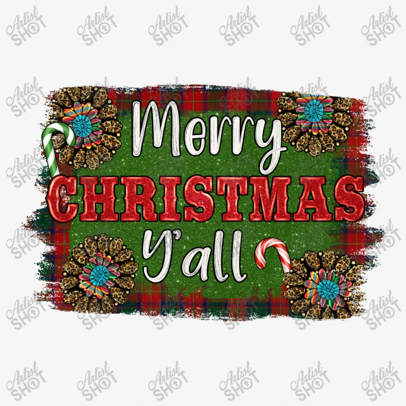 Merry Christmas Y'all Adjustable Cap 3 Merry Christmas Y'all Adjustable Cap - Image 3