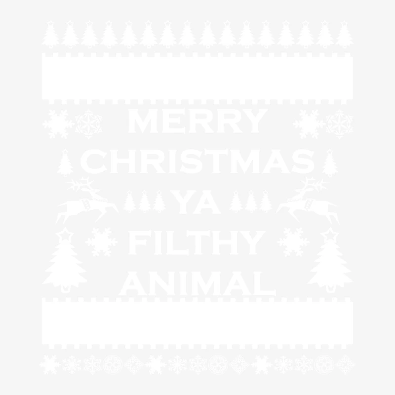 Merry Christmas Ya Filthy Animal Travel Mug 3 Merry Christmas Ya Filthy Animal Travel Mug - Image 3