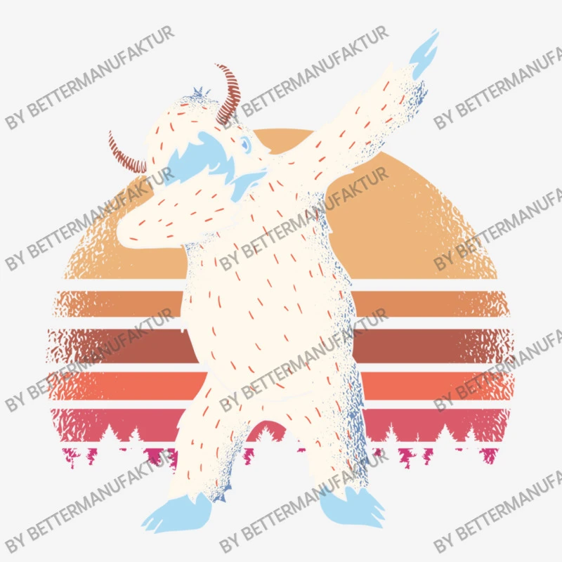 Retro Vintage Dabbing Yeti Snowman Funny Christmas Travel Mug 3 Retro Vintage Dabbing Yeti Snowman Funny Christmas Travel Mug - Image 3