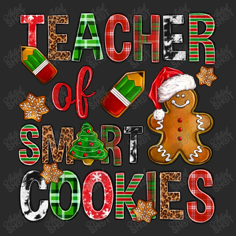 Teacher Of Smart Cookies Christmas Printed Hat 4 Teacher Of Smart Cookies Christmas Printed Hat - Image 4