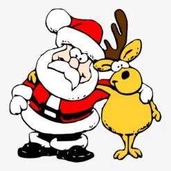 Santa Reindeer Christmas Throw Pillow -House Garden Shop d.2527119669.25102553.s3.1 f5f5f5 bm9uZQ 800x800 1