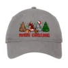 Merry Christmas Tree Adjustable Cap