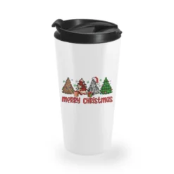 Merry Christmas Tree Travel Mug