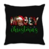 Mooey Christmas Throw Pillow