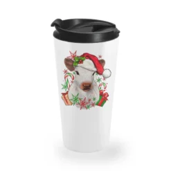 Christmas Heifer Travel Mug