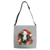 Christmas Holstein Adjustable Strap Totes