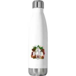 Christmas Simmental Stainless Steel Water Bottle