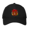 Christmas Red Angus Adjustable Cap