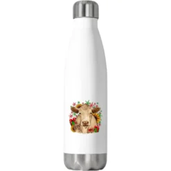 Christmas Charolais Stainless Steel Water Bottle