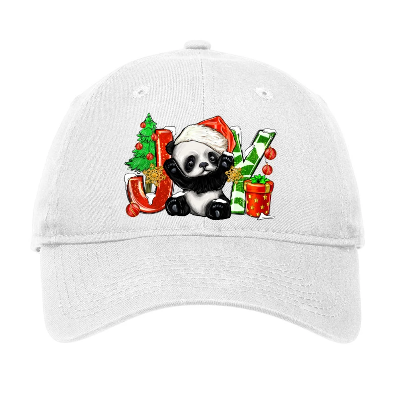 Joy Christmas Panda Adjustable Cap 1 Joy Christmas Panda Adjustable Cap
