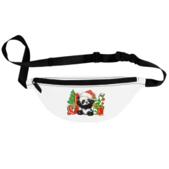 Joy Christmas Panda Fanny Pack