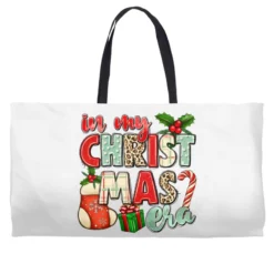In My Christmas Era Weekender Totes