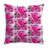 Howdy 2023 Pink Christmas Throw Pillow