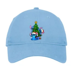 Stitch Christmas Tree Adjustable Cap
