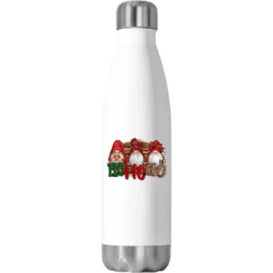 Ho Ho Ho Christmas Gnomes Stainless Steel Water Bottle