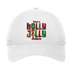 Have A Holly Jolly Christmas Reindeer Adjustable Cap