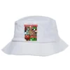 Rockin' Around The Christmas Tree Skeleton Bucket Hat