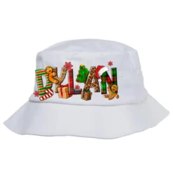 Personalized Christmas Themed Bucket Hat