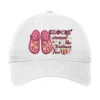 Pink Christmas Crocin' Around The Christmas Tree Adjustable Cap